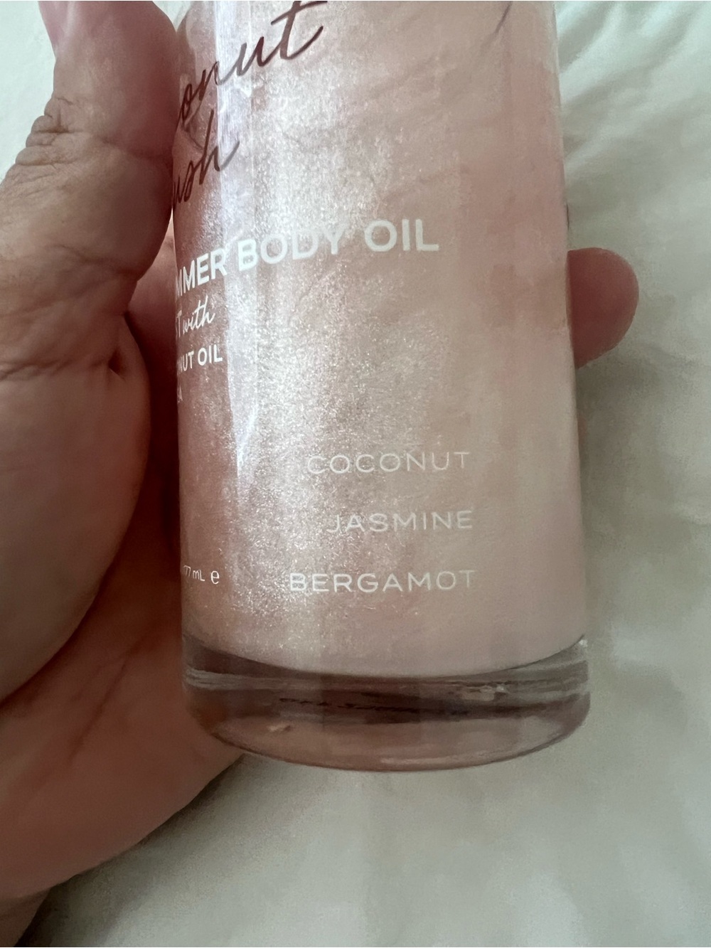Bubble beauty coconut blush shimmer body oil 6fl oz - Picture 4 of 4
